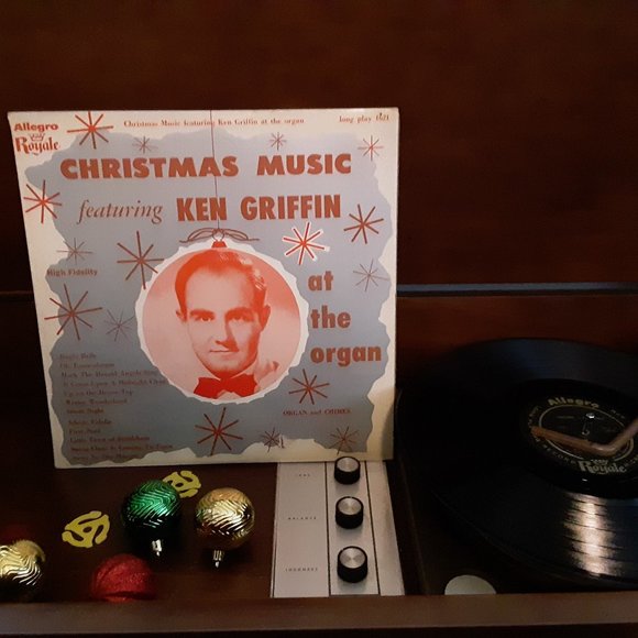 Ken Griffin - Christmas Music At The Organ - Circa 1956 - Picture 1 of 1